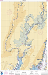 NOAA Nautical Chart 12337: Passaic and Hackensack Rivers